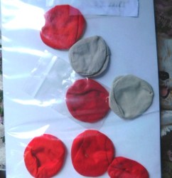 ken red beige hats a